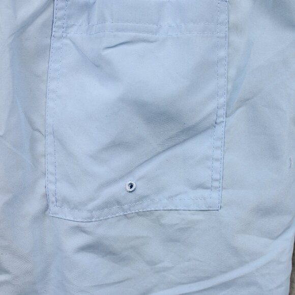 Stillwater Supply Co. Men's Light Blue Elastic Waist  Pull Tie Shorts Size 2XL - Picture 5 of 12